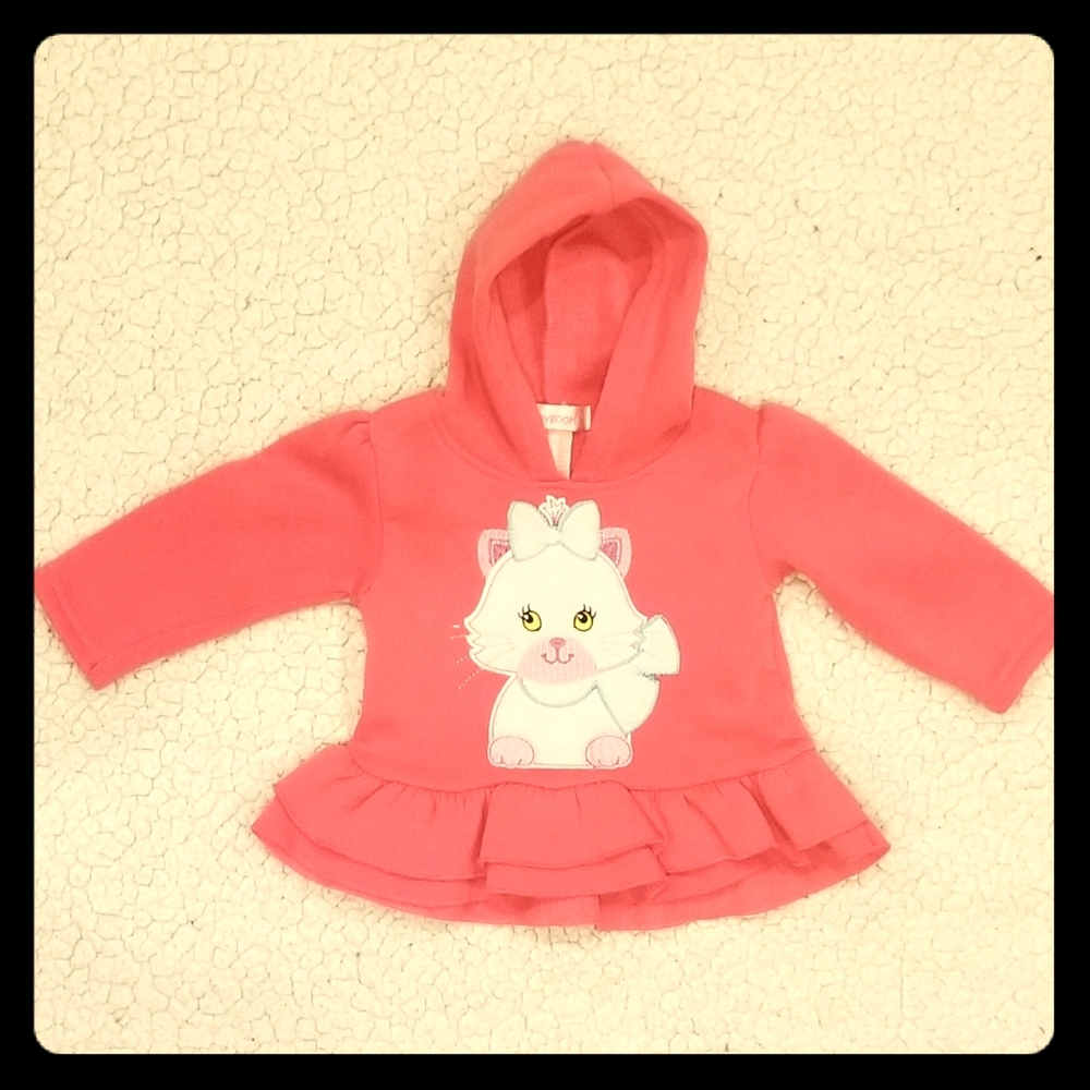 Baby Girl's 3-6m Pink Hoodie
